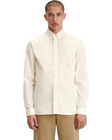 CAMISA FRED PERRY M5650 BEIGE BEIGE