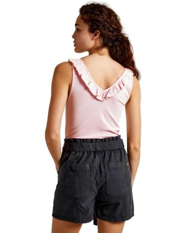 TOP PEPE JEANS LEIRE PL505851 ROSA CON VOLANT ROSA