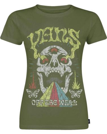 VANS OFF THE WALL CAMISETA DE MANGA CORTA VANS EN PARA MUJER VERDE