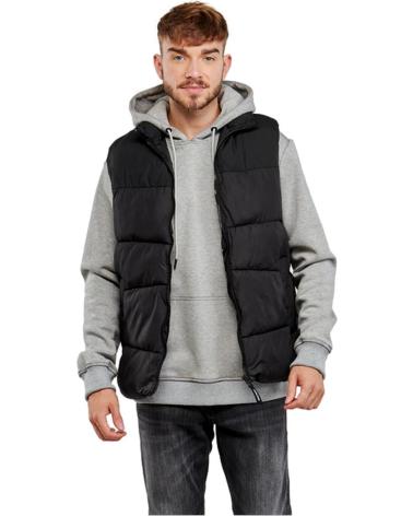 CHALECO ACOLCHADO JACK AND JONES 12212221 NEGRO NEGRO