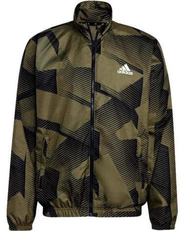 ADIDAS CHAQUETA CHANDAL MARRON H18413 MARRóN
