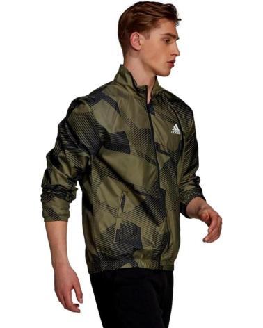 ADIDAS CHAQUETA CHANDAL MARRON H18413 MARRóN