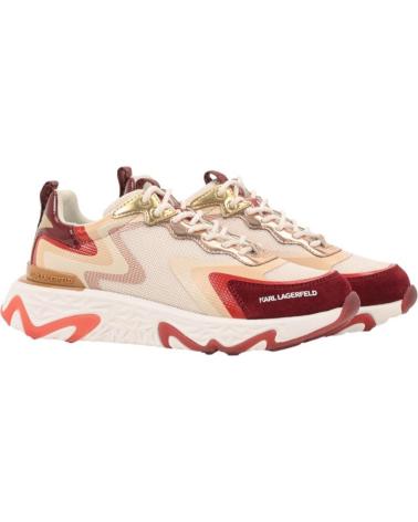KARL LAGERFELD SNEAKERS BLAZE PYRO WOVEN MIX BEIGE BEIGE