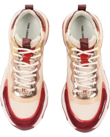 KARL LAGERFELD SNEAKERS BLAZE PYRO WOVEN MIX BEIGE BEIGE