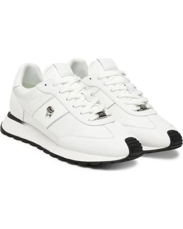 KARL LAGERFELD SAPATILHAS KAIRO IKONIK PIN LO LACE BRANCO BLANCO