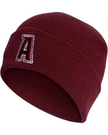 GORRO BEANIE ADIDAS CUFF IJ7299 VERMELHO COM LOGO 'A' ROJO
