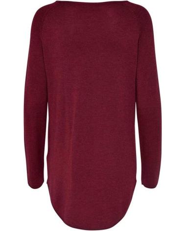 ONLY MAGLIONE SCOLLO BARCA ROSSO 15217734 ROJO
