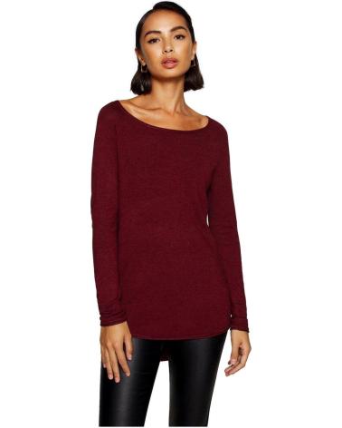 ONLY JERSEY CUELLO BARCO ROJO 15217734 ROJO
