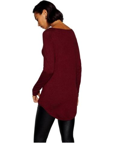 ONLY MAGLIONE SCOLLO BARCA ROSSO 15217734 ROJO