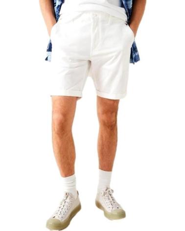 SHORT CHINO TOMMY JEANS SCANTON DM0DM18812 BIANCO BLANCO