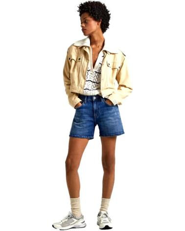 SHORTS IN DENIM DRITTI PEPE JEANS PL801108HU4 BLU AZUL