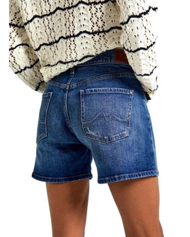SHORTS IN DENIM DRITTI PEPE JEANS PL801108HU4 BLU AZUL