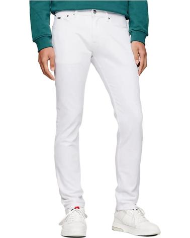 JEANS TOMMY JEANS SCANTON SLIM DM0DM18746 BIANCO BLANCO