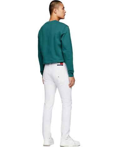 JEANS TOMMY JEANS SCANTON SLIM DM0DM18746 BIANCO BLANCO