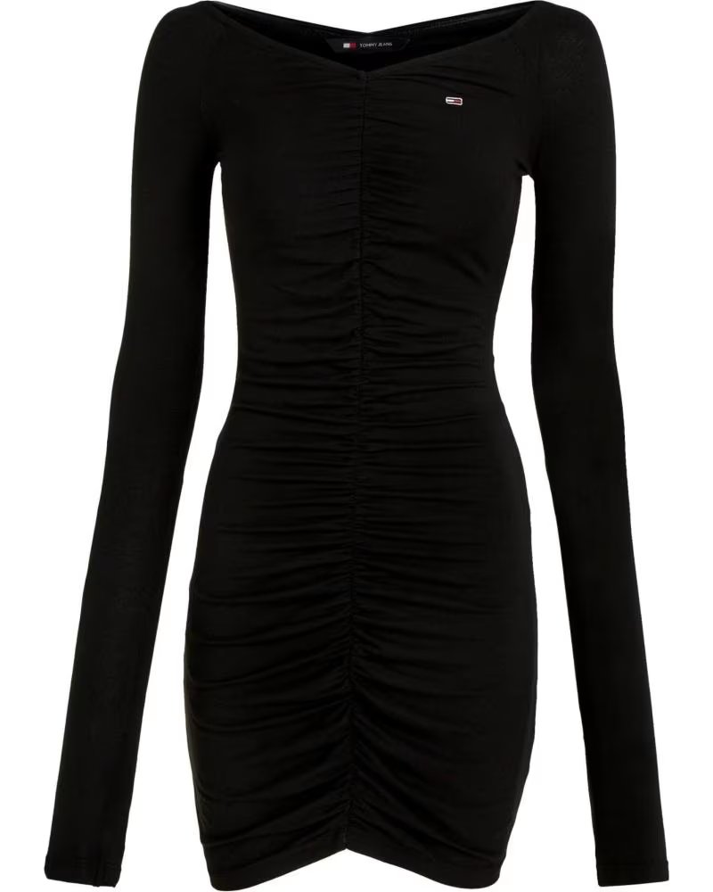TOMMY HILFIGER VESTIDO DW0DW17939BDS EN NEGRO PARA MUJER MULTICOLOR