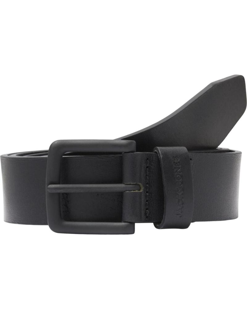 JACK AND JONES CINTURA 12242687 NERO NEGRO
