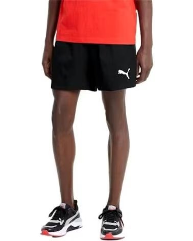 CALÇÕES DE TREINO PUMA ACTIVE WOVEN 5 PRETO - MODELO 586728 NEGRO