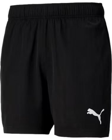 PANTALONCINO TRAINING PUMA ACTIVE WOVEN 5 NERO - MODELLO 586728 NEGRO