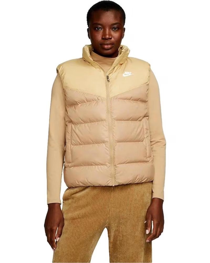 NIKE NIKE THERMA-FIT WINDRUNNER WESTE DAMEN BEIGE BEIGE