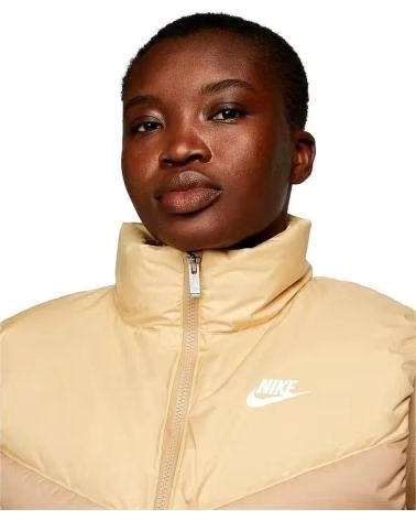 NIKE NIKE THERMA-FIT WINDRUNNER WESTE DAMEN BEIGE BEIGE