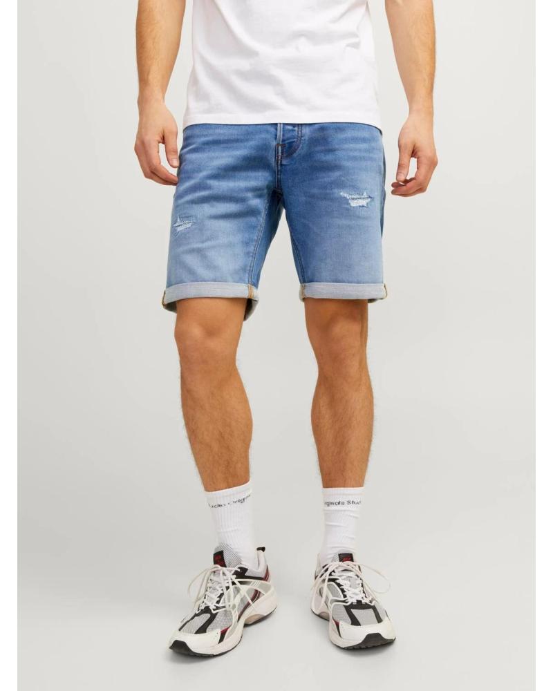 BERMUDA JEANS JACK & JONES REGULAR FIT BLU 12249208 AZUL