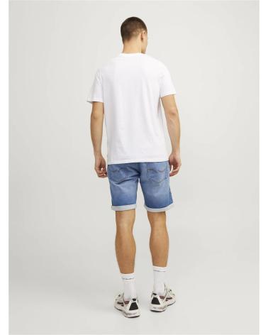 BERMUDA JEANS JACK & JONES REGULAR FIT BLU 12249208 AZUL