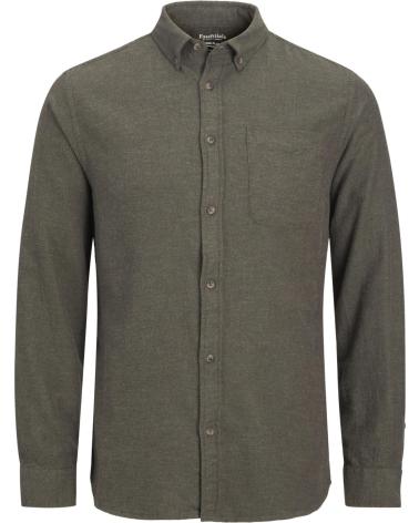 JACK & JONES CAMISA CORTE SLIM 12225974 VERDE VERDE