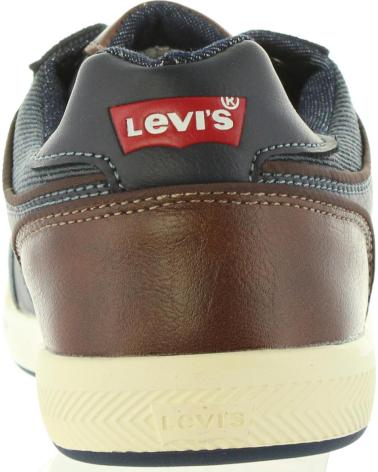 Zapatos de Mujer y Niña y Niño LEVIS VCLU0004S CLUB 0208 NAVY BROWN