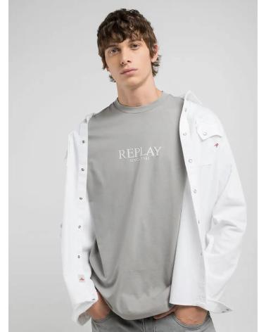 T-SHIRT REPLAY RELAXED FIT M3031 GRIS GRIS