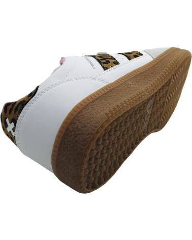 Lässige-sneaker-für-mädchen-XTI-XTI WEISSE FREIZEIT-SNEAKER MIT LEOPARDENMUSTER MODELL 151309-LEOPARDO