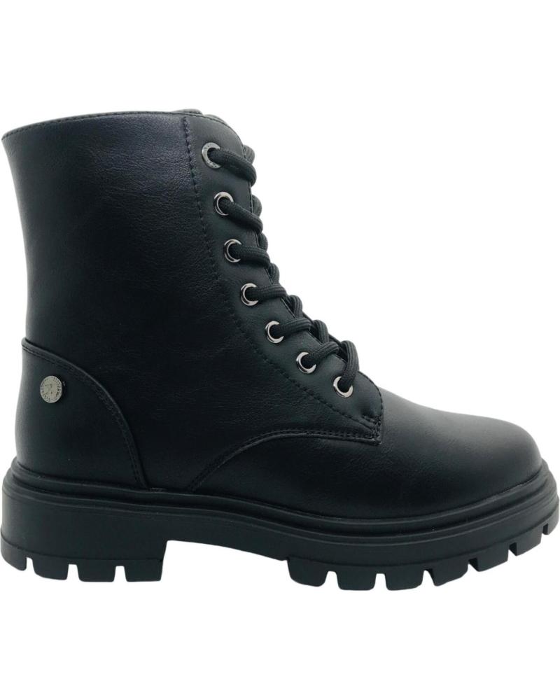 XTI BOTAS MILITARES NINA KIDS 151331 MILITAR NECRO 36558 2 NEGRO