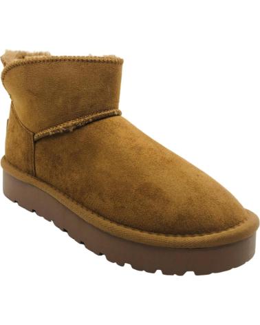 STIVALETTO AUSTRALIANO XTI 151117 CAMMELLO CON INTERNO IN PELLICCIA SINTETICA MARRóN