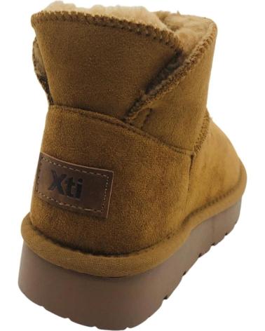 STIVALETTO AUSTRALIANO XTI 151117 CAMMELLO CON INTERNO IN PELLICCIA SINTETICA MARRóN