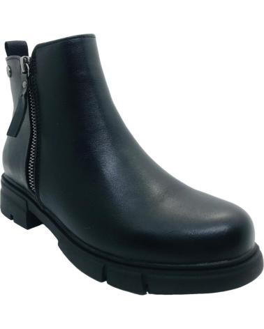 XTI BOTAS MILITARES NINA KIDS 151073 02 BOTIN CREMALLERA VITA NE NEGRO