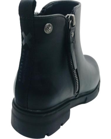 XTI BOTAS MILITARES NINA KIDS 151073 02 BOTIN CREMALLERA VITA NE NEGRO