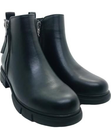 XTI BOTAS MILITARES NINA KIDS 151073 02 BOTIN CREMALLERA VITA NE NEGRO
