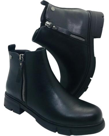 XTI BOTAS MILITARES NINA KIDS 151073 02 BOTIN CREMALLERA VITA NE NEGRO