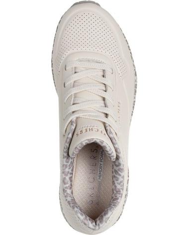 SKECHERS UNO - SAFARI TIME 155412 BLANC BLANCO