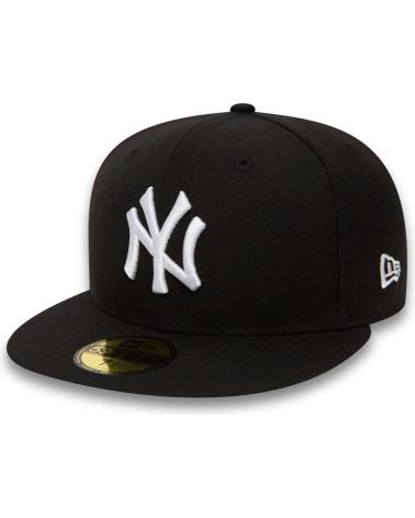 NEW ERA BONÉ 59FIFTY NEW YORK YANKEES MLB BRANCO SOBRE PRETO NAN