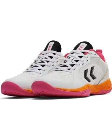 HUMMEL ZAPATILLAS SPEED COURT EN BLANCO PARA UNISEX WHITE-PINK