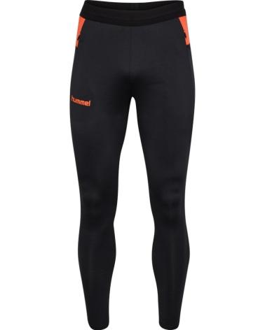 CALÇAS DE TREINO HUMMEL HMLBLAZE PRO PRETO LARANJA MULTICOLOR