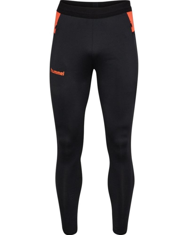 CALÇAS DE TREINO HUMMEL HMLBLAZE PRO PRETO LARANJA MULTICOLOR