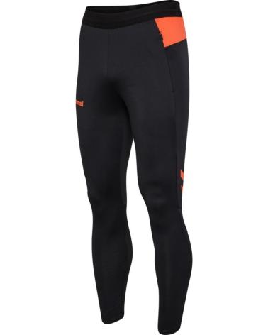 CALÇAS DE TREINO HUMMEL HMLBLAZE PRO PRETO LARANJA MULTICOLOR