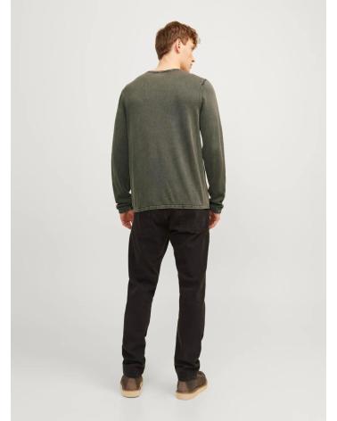 JACK AND JONES JERSEY PUNTO CUELLO REDONDO JACK JONES 12174001 VERDE