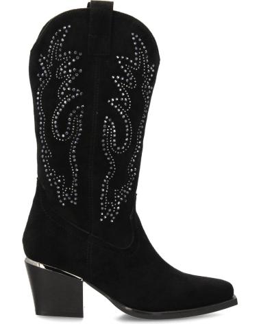 SPORT3PUNTO0 VR5-2066 BLACK COWBOY BOOTS WITH EMBROIDERY VARIOS COLORES