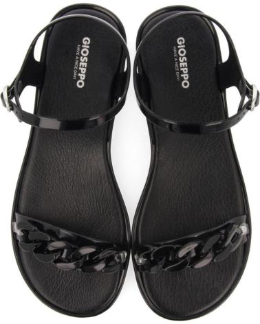 GIOSEPPO 65318 STRAND SANDALE SCHWARZ NEGRO