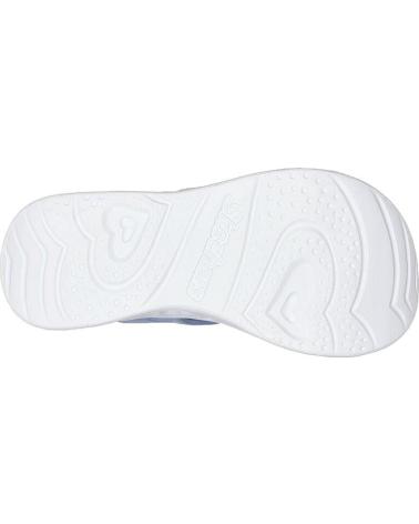 SKECHERS SPORT-SANDALEN MIT LICHTERN 308045L BLAU AZUL