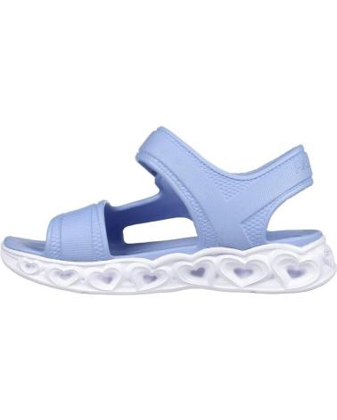SKECHERS SPORT-SANDALEN MIT LICHTERN 308045L BLAU AZUL