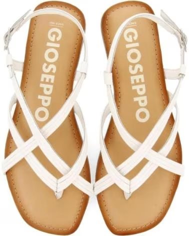 Sandálias-De-Mujer-GIOSEPPO-SANDALIAS-PLANAS-FUNARE-71706-BLANCO