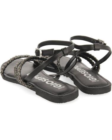GIOSEPPO SANDALIAS PLANAS TERTHORE 72298 NEGRAS NEGRO